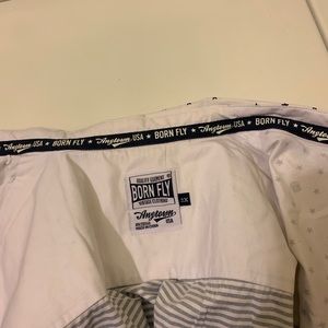 New Men’s Born Fly USA short sleeve button up
